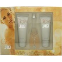 Jennifer Lopez Glow Gift Set 50ml EDT + 75ml Shower Gel + 75ml Body Lotion