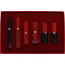 Giorgio Armani Red Lip Collector's Limited Edition Gift Set - Shade 400, 6 Pieces