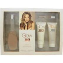 Jennifer Lopez Glow Gift Set 100ml EDT + 75ml Body Lotion + 75ml Shower Gel + 7ml EDT Rollerball
