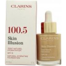 Clarins Skin Illusion Natural Hydrating Foundation SPF15 30ml - 100.5 Cream