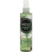 Yardley Magnolia & Fig Moisturising Fragrance Mist 200ml Spray