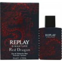 Replay Signature Red Dragon Eau de Toilette 50ml Spray