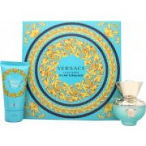 Versace Pour Femme Dylan Turquoise Gift Set 30ml EDT + 50ml Perfumed Body Gel