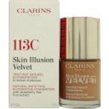 Clarins Skin Illusion Velvet Foundation 30ml - 113C