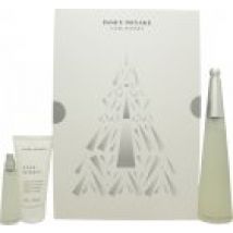 Issey Miyake L'eau d'Issey Gift Set 100ml EDT + 50ml Body Lotion + 10ml EDT Purse Spray - Christmas Edition