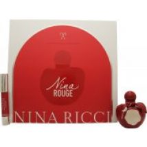 Nina Ricci Nina Rouge Gift Set 50ml EDT + 2.5g Jumbo Lipstick Matte