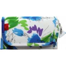 Bags Unlimited Rome Cosmetic Bag With Mirror - Blue