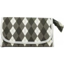 Bags Unlimited Turnburry Cosmetic Bag With Mirror - Grey