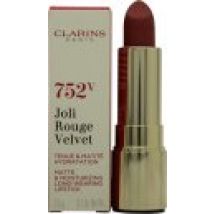 Clarins Joli Rouge Velvet Lipstick 3.5g - 752V Rosewood