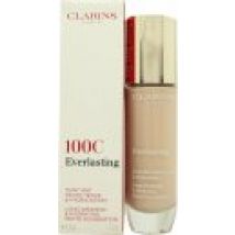 Clarins Everlasting Hydrating & Matte Foundation 30ml - 100C Lily