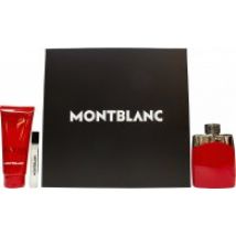 Mont Blanc Legend Red Gift Set 100ml EDP + 100ml Shower Gel + 7.5ml EDP