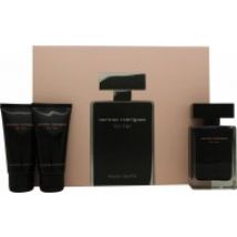 Narciso Rodriguez Narciso Rodriguez For Her Gift Set 50ml EDT + 50ml Body Lotion + 50ml Shower Gel