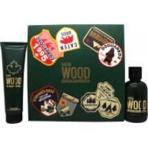 DSquared² Green Wood Gift Set 100ml EDT + 150ml Shower Gel