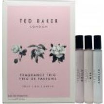 Ted Baker Trio Gift Set 15ml Mia EDT + 15ml Polly EDT + 15ml EDT Amelia