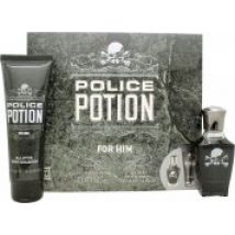 Police Potion for Him Gift Set 30ml EDP + 100ml Shower Gel