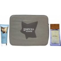 Lolita Lempicka Homme Gift Set 100ml EDT + 75ml Aftershave Balm + Bag