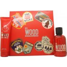 DSquared² Red Wood Gift Set 100ml EDT + 150ml Body Lotion