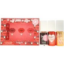 Benefit Lip Tints To Love Gift Set 6ml Cha Cha Tint Mango + 6ml Love Tint Fiery Red + 6ml Benetint Rose