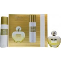 Antonio Banderas Her Golden Secret Gift Set 80ml EDT + 150ml Deodorant Spray