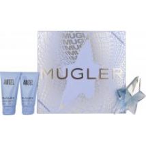 Thierry Mugler Angel Gift Set 25ml EDP Refill + 50ml Body Lotion + 50ml Shower Gel