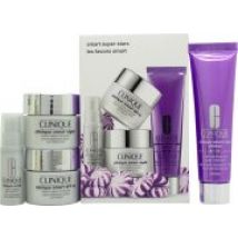 Clinique Super Smart Stars Gift Set 30ml Night Face Cream + 15ml Day Face Cream + 15ml Night Face Cream + 5ml Eye Cream