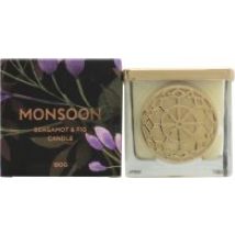 Monsoon Bergamot & Fig Scented Candle 180g