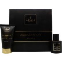 Gisada Ambassador Intense Gift Set 50ml EDP + 100ml Shower Gel