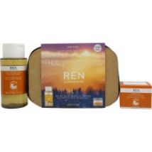 Ren All Is Bright Gift Set 250ml Tonic + 50ml Cream