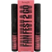 Benefit Fan Fest Fanning & Volumizing Mascara Duo Set 2x 8.5g Fanfest Volumizing Black Mascara