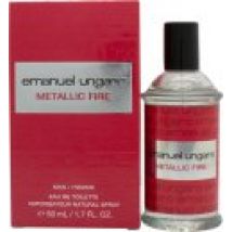 Emanuel Ungaro Metallic Fire Men Eau de Toilette 50ml Spray