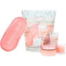 The Kind Edit Co. Signature Gift Set Shine Bright Candle + Beauty Sleep + 30ml Body Wash + 100 Body Butter