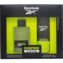 Reebok Inspire Your Mind Men Gift Set 100ml EDT + 150ml Deodorant Spray