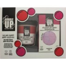 Bubble Up Cherry Berry Bath & Body Gift Set 210g Big Bath Bar Berry & 220g Body Butter Cherry Nice