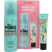 Benefit The Porefessional Primer Set 120ml Make Up Setting spray + 22ml Pore Primer