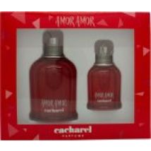 Cacharel Amor Amor Gift Set 100ml EDT + 30ml EDT