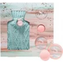 The Kind Edit Co. Signature Gift Set Hot Water Bottle + 120ml Body Butter