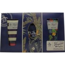 Original Penguin Gift Set 150ml White Fir & Sage Body Wash + 150ml Bergamot & Vetiver Body Wash + 1 Pair Socks