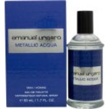 Emanuel Ungaro Metallic Acqua Men Eau de Toilette 50ml Spray