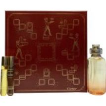 Cartier Rivières de Cartier Discovery Set 100ml Insouciance EDT + 10ml Allégresse EDT + 10ml Luxuriance EDT