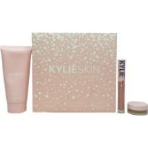 Kylie By Kylie Jenner Kylie Skin Gift Set 120ml Cleanser + 10g Lip Scrub + 3ml Liquid Lipstick