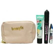 Benefit Top Trip Beauty Set 22ml Primer + 8.5g Mascara + In Shade 3 + Pouch Gimme Brow +