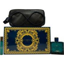 Versace Eros Gift Set 100ml EDP + 10ml EDP + Toiletry Bag