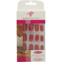 Murrays Manicure Solid Colour False Nails 24 Nails - Red