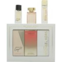 Michael Kors Miniatures Gift Set 5ml Gorgeous EDP + 5ml Sexy Amber EDP + 4ml Wonderlust EDP