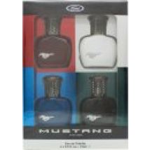 Mustang Gift Set 15ml Red EDT + 15ml White EDT + 15ml Blue EDT + 15ml Green EDT