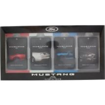 Mustang Ford Gift Set 20ml Red EDT + 20ml White EDT + 20ml Blue EDT + 20ml Black EDT