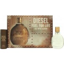 Diesel Fuel For Life Gift Set 30ml EDT Spray + 50ml Shower Gel