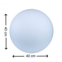 7even LED Design Dome 40/ LED Leuchtkugel/ In und Outdoor / IP65 / Akku und F...