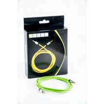 7even Aux 3,5mm Mini-Klinken und Kopfhörer Textil Kabel, Grün
