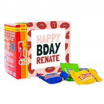 Tony's Chocolonely | Tiny Tony's | Happy Birthday met eigen naam | 200g | Personalised Chocolate
